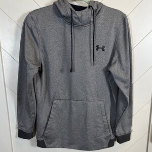 Under Armour Men's Gray & Black Cold Gear Hoodie